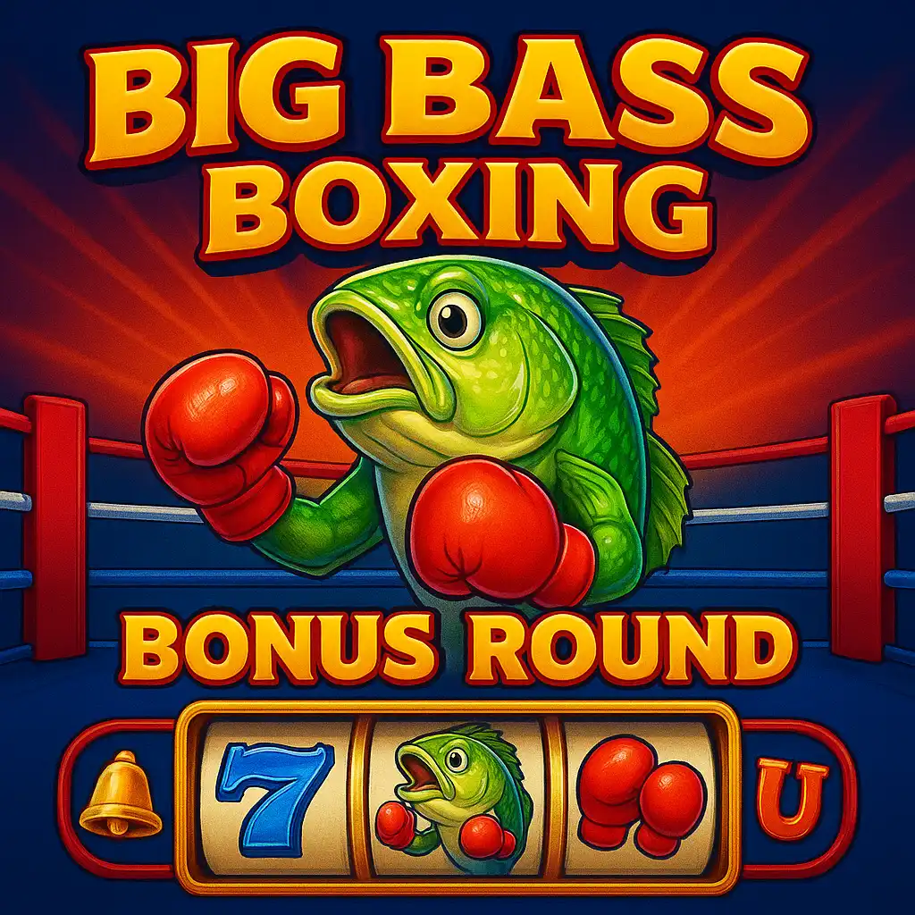 Big Bass Boxing Bonus Round slot game artwork at RaraWin Casino