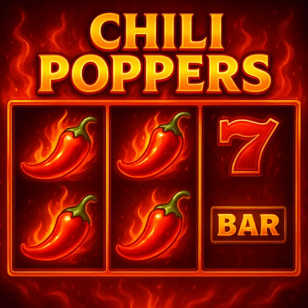 Chili Poppers slot game artwork at RaraWin Casino